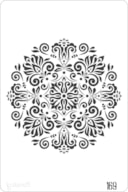 STENCIL 20X30CM  169 MANDALA
