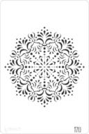 STENCIL 20X30CM  170 MANDALA