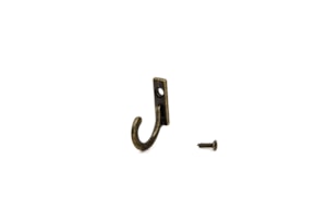 SET 12 GANCHOS METALICOS 2X2.6CM