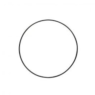 PR * ARO METAL REVESTIDO BRANCO D.15CM RAYHER