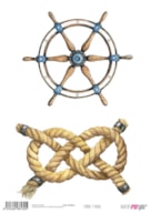 PR * RICE PAPER 30X21CM HELM & KNOT PFY-4813