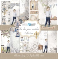 BLOC 12 SCRAP PAPERS  30x30cm DIA PARA RECORDAR PFY-10076