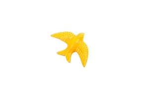 ANDORINHA 8.5X6X2.2CM AMARELO