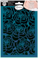 3D STENCIL ROSES 81143
