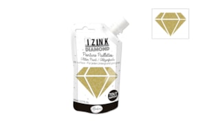IZINK DIAMOND C/GLITTER 80ML  80835 GOLD