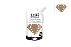 IZINK DIAMOND C/GLITTER 80ML  80824 GOLD COPPER