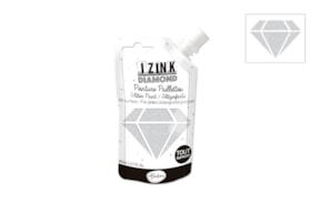 IZINK DIAMOND C/GLITTER 80ML  80836 SILVER