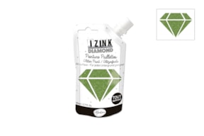IZINK DIAMOND C/GLITTER 80ML  80842 GREEN