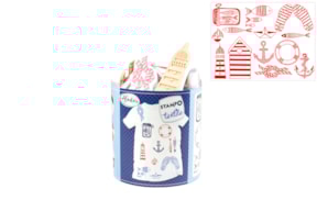 STAMPO TEXTILE NAVY 05262