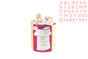 STAMPO TEXTILE ABECEDARIO SKETCH 05261