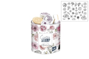 CREATIVE STAMP FLORES 03750