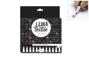 IZINK TEXTILE MARKERS -  PACK OF 12  85532