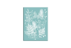 CARIMBO MADEIRA CORÇA E CRIA 01809