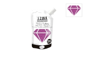 IZINK DIAMOND C/GLITTER 80ML  80841 FUCHSIA