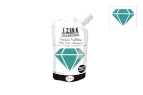 IZINK DIAMOND C/GLITTER 80ML  80838 TURQUOISE