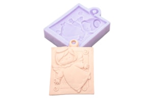 MOLDE SILICONE ANJINHO 5X6.9CM MLD159