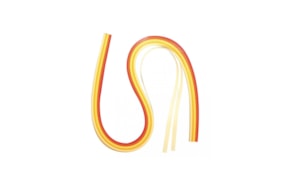 PAPEL PARA QUILLING 53x0.6cm 80grs/m2 VERM./AMARELO RAYHER