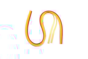 PAPEL PARA QUILLING 53x0.9cm 80grs/m2 VERM./AMARELO RAYHER