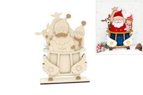 KIT TRENÓ PAI NATAL 22X7X30X0.6CM CHOUPO