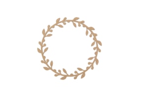 COROA 25X25X0.3CM MDF