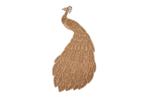 PAVO REALE (RENDILHADO+PLANO) 23.8X50X0.3CM MDF
