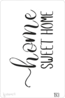 STENCIL 20X30CM 193 HOME SWEET HOME