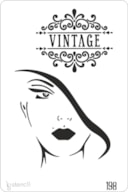 STENCIL 20X30CM 198 VINTAGE