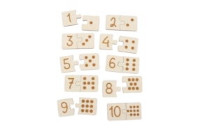 JUEGO NUMEROS COM PIEZAS 10X5X0.4CM CHOUPO