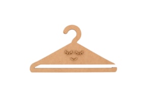 SET 2 CABIDES PARA FITAS 30X16.4X0.5CM MDF