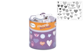 CREATIVE STAMP CORAÇOES 03720