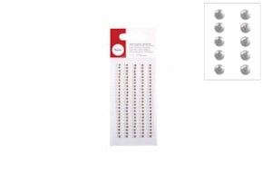 STRASS AUTOADESIVO CRISTAL 3MM - 120PCS RAYHER