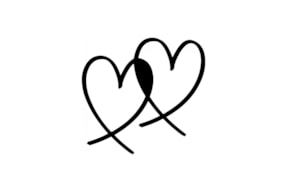 CARIMBO MADEIRA C CORAÇOES 01581