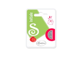 SINETE LATAO D. 1.9CM  71319 LETRA DUPLA S BLISTER