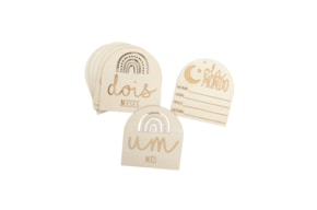 SET 13 PLACAS NASCIMENTO 11X11.8X0.3CM CHOUPO