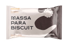 MASA BISCUIT 900grs MARROM CHOCOLATE INKWAY