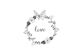 CARIMBO MADEIRA F LOVE 01714