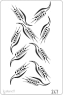 STENCIL 20X30CM 247 ESPIGA