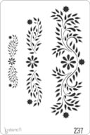 STENCIL 20X30CM 237 ARABESCOS