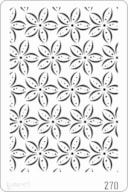 STENCIL 20X30CM 270 STARS