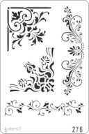 STENCIL 20X30CM 276 CANTOS