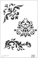 STENCIL 20X30CM 291 ARABESCOS