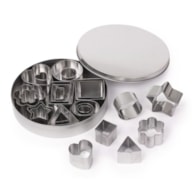 SET 24 CORTANTES METAL P/DECORAÇAO 2-4CM RAYHER