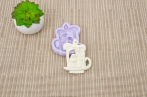 MOLDE SILICONE VELA PRESEPIO 6X7.5X1CM MLD167