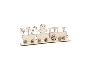SET 2 TRENES 22.2X8.3X0.4CM CHOPO COM BASE