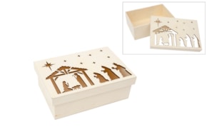 CAIXA C/RECORTE PRESEPIO 22X15X8CM