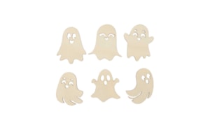 SET 12 FANTASMAS HALLOWEEN 5.5X0.3CM CHOUPO