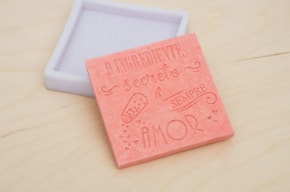 MOLDE SILICONE AMOR 7X7X0.8CM  MLD218