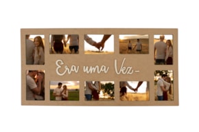 P.FOTO(10x15cm) ERA UMA VEZ 75X36X1.2CM MDF