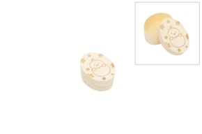 SET 6 CAIXAS BALSA OVAIS PINTAINHO 6X4X2,5CM