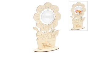 VASO FLOR AFILHADA 18X29.7X0.4CM CHOUPO